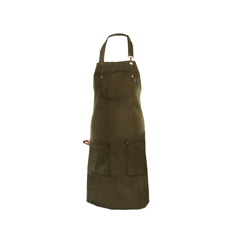 Tablier 70x85 Olive Velmar Tiseco