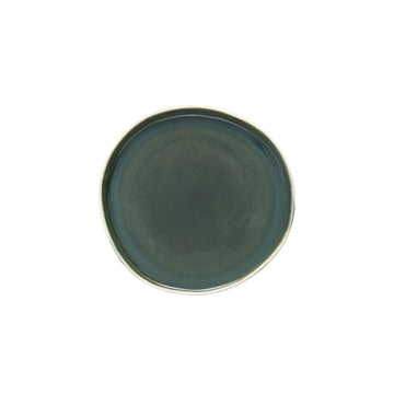 Assiette plate verte de 27cm Wonja Atmosphera
