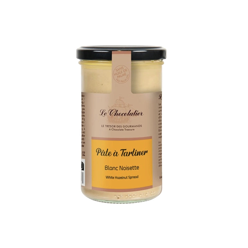 Pâte à tartiner au chocolat blanc et noisette 300g Le Chocolatier