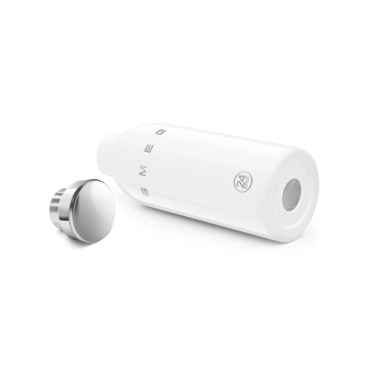Bouteille isotherme en acier inoxydable 500ml Blanc Années 50 Smeg