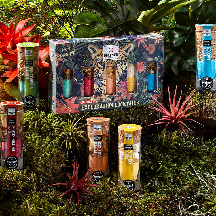 Coffret cocktail Explorations Quai Sud