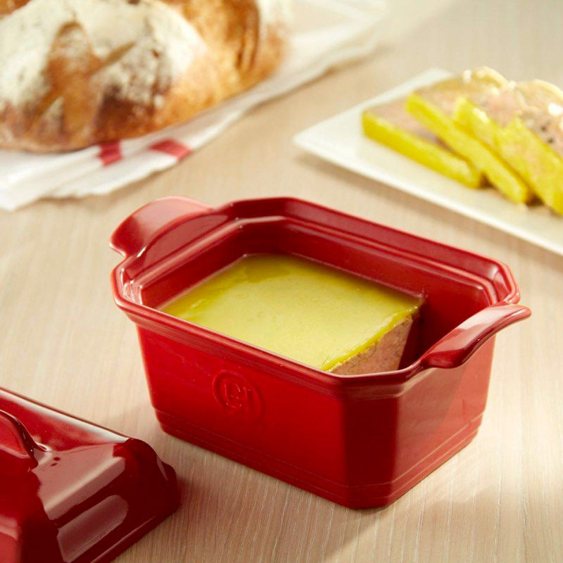 Terrine à foie gras avec presse 0,6L Emile Henry