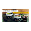 Coffret à ramen en céramique blanc et noir Du Bruit dans la Cuisine