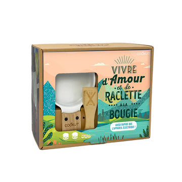 Set 2 appareils individuels à raclette Vivre d'amour Cookut