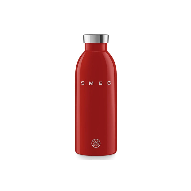 Bouteille isotherme en acier inoxydable 500ml Rouge Années 50 Smeg