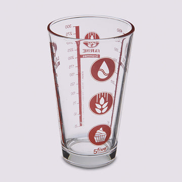 Verre doseur en verre 0,5L