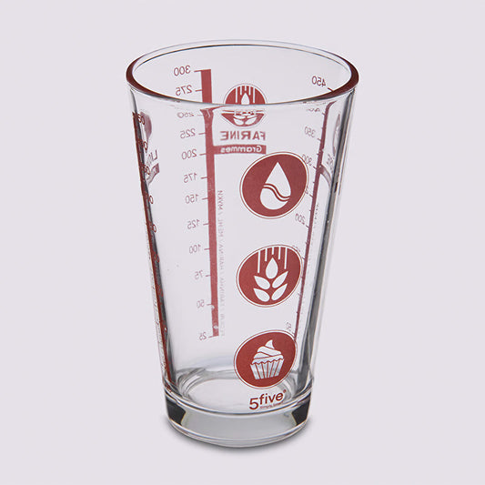 Verre doseur en verre 0,5L