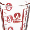 Verre doseur en verre 0,5L