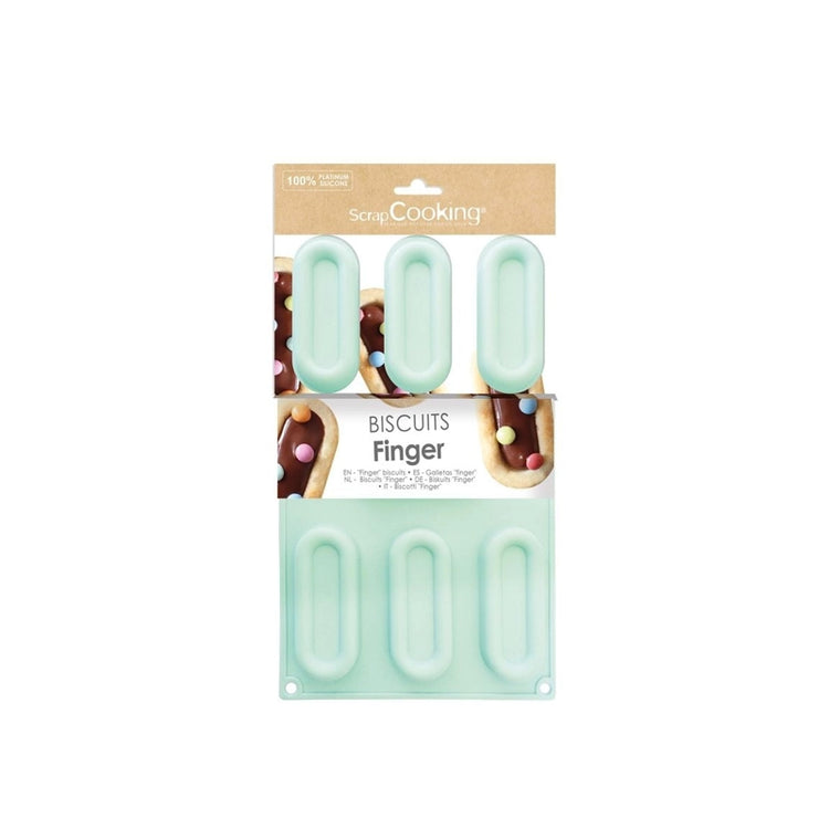 Moule Silicone Biscuit Finger ScrapCooking