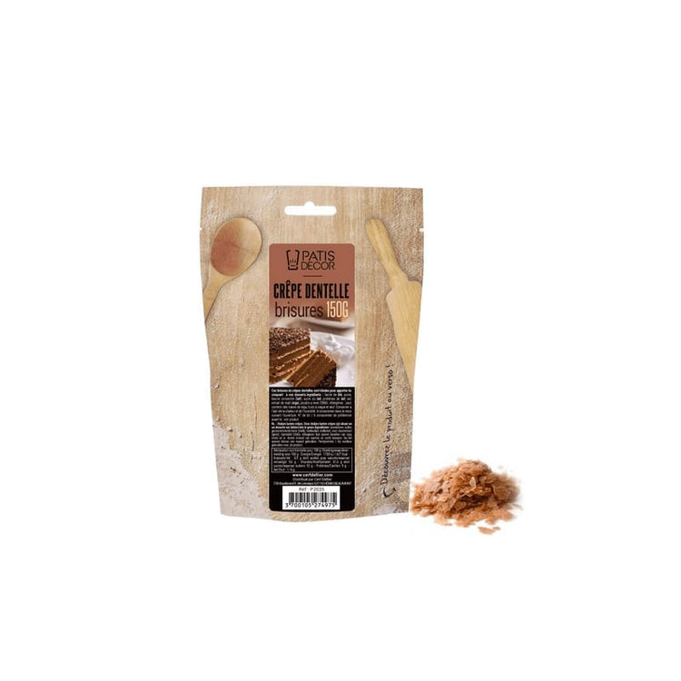 Brisures de Crêpes Dentelle 150g Patisdecor