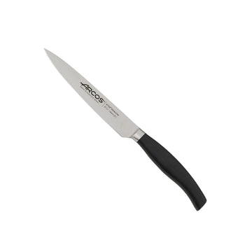 Couteau à légumes Lame forgée Nitrum 13 cm Noir Clara Arcos
