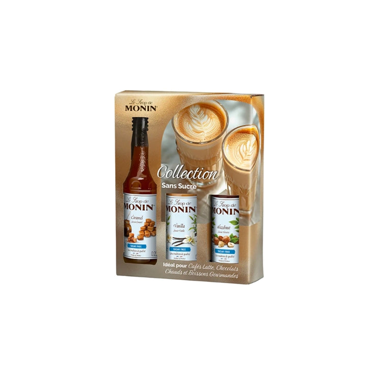 Coffret de 3 sirops sans sucre 25cl Monin