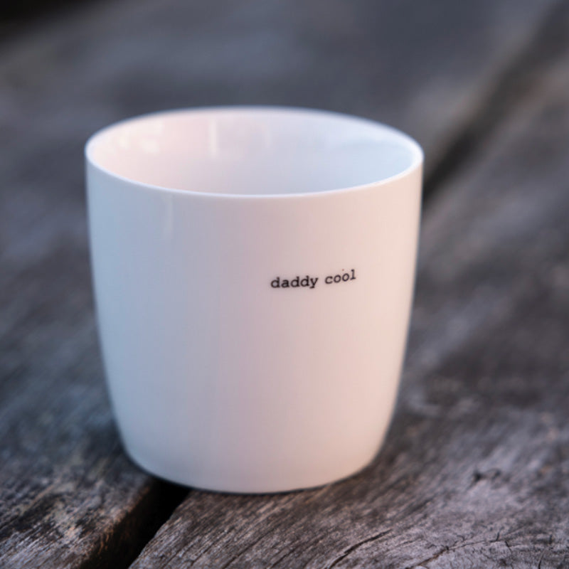 Mug Daddy cool blanc en porcelaine 300ml Sogne