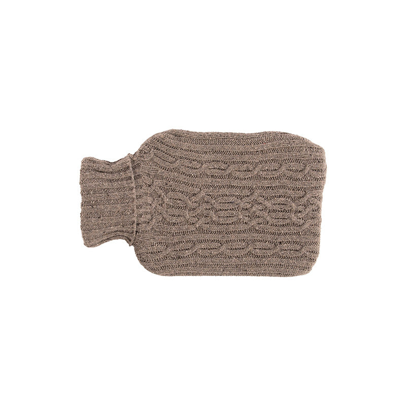 Bouillotte tricotée 2L gris Tiseco