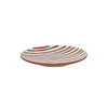 4 assiettes à dessert en porcelaine 20,3 cm rouille Mykonos Pomax