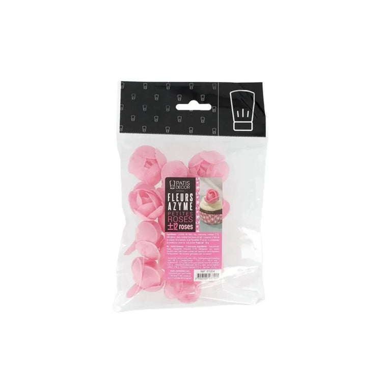 Petites roses en azyme Patisdecor