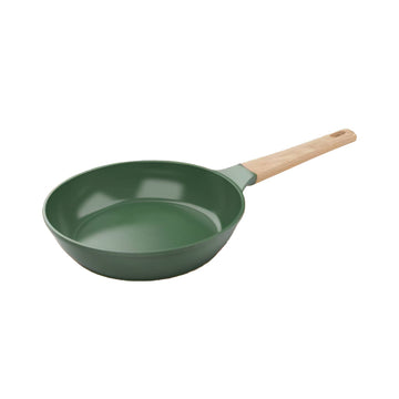 Poêle anti-adhésive en métal 28 cm fougère L'Incroyable Cookut