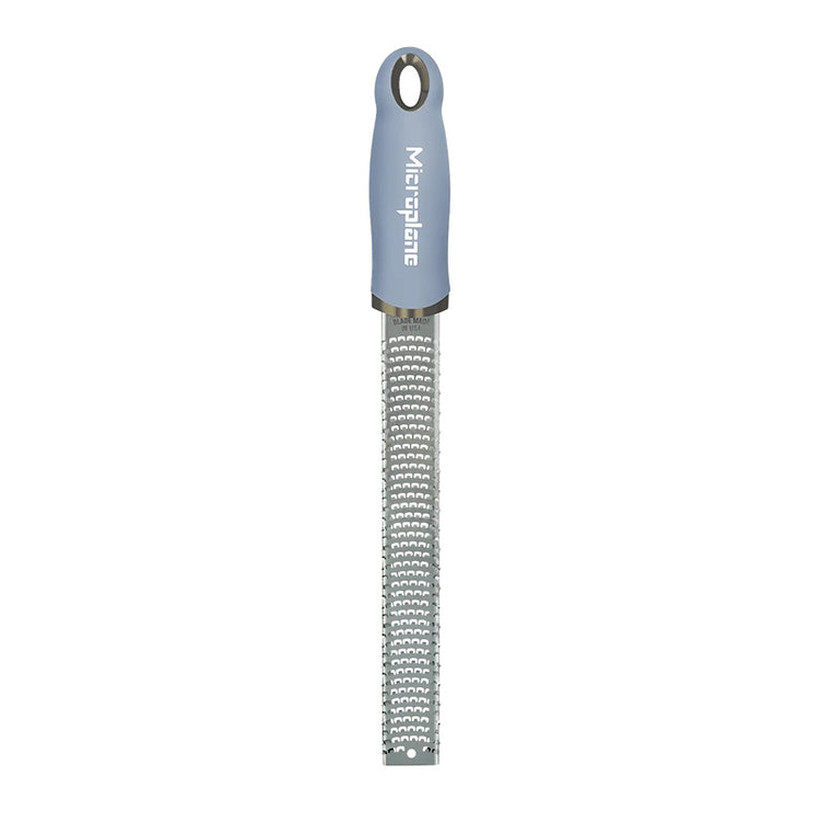 Râpe zesteur en acier inoxydable de 32.5cm bleu nuage Premium Microplane