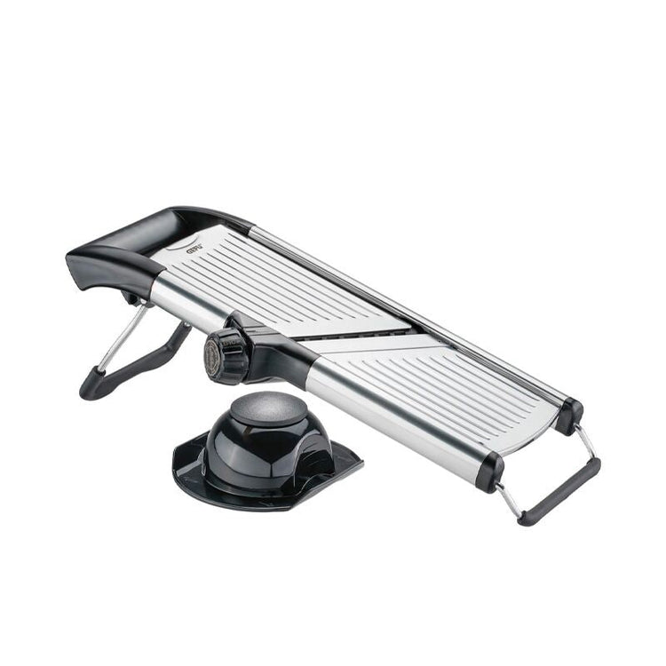 Mandoline en acier inoxydable noir Volari Gefu