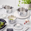 Set 3 casseroles Inox 16 et 20 cm Evolution Beka