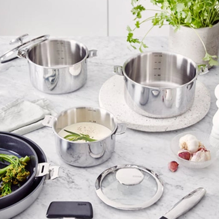 Set 3 casseroles en inox Evolution Beka
