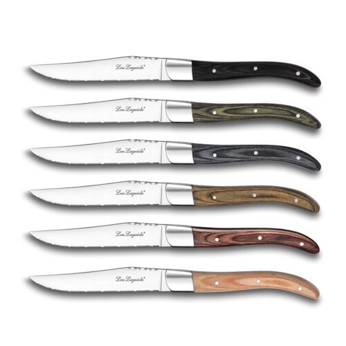 6 couteaux à steak Louis