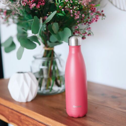 Bouteille isotherme inox abstract rose 500ml