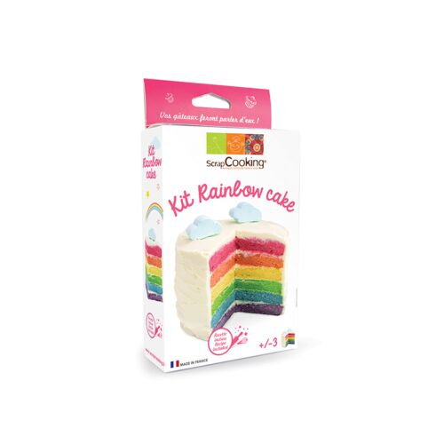 Kit rainbow cake