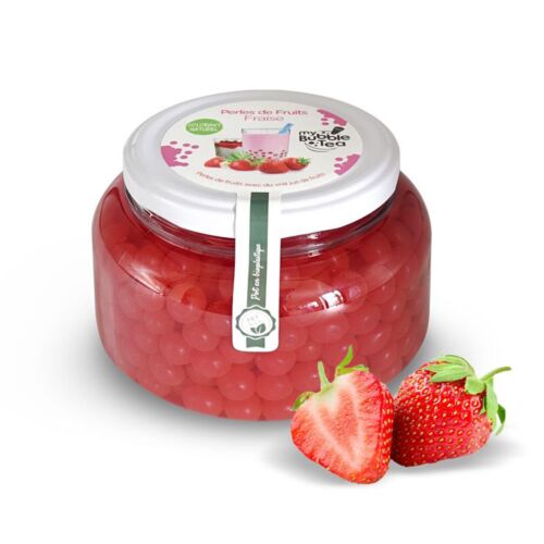 Perles de fruits à la fraise 450g