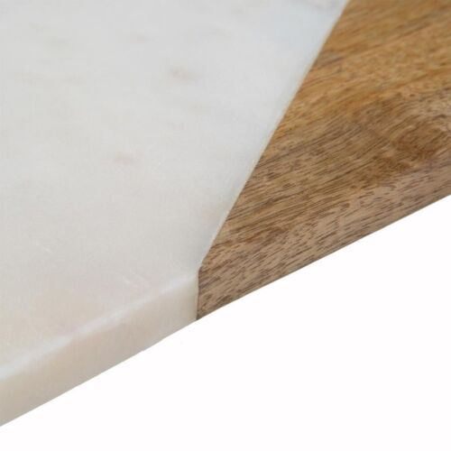Planche effet marbré blanc 30X15cm