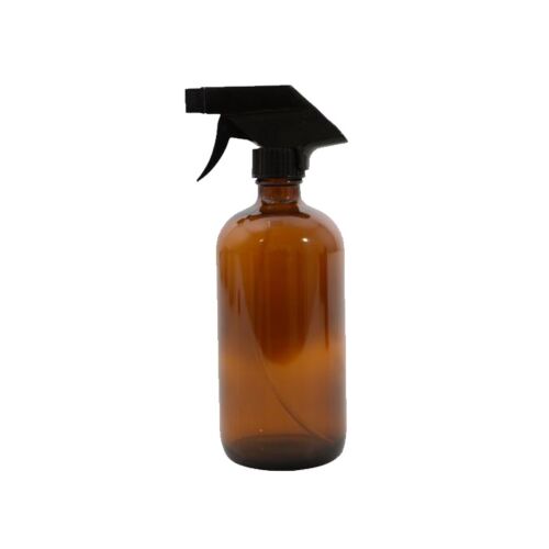 Bouteille de potion de pulvérisation d'huile essentielle d'abat-jour en  verre brun domestique (500
