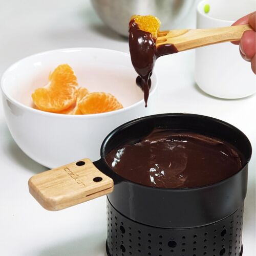 Set de fondue chocolat noir