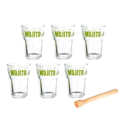Coffret Mojito 6 verres